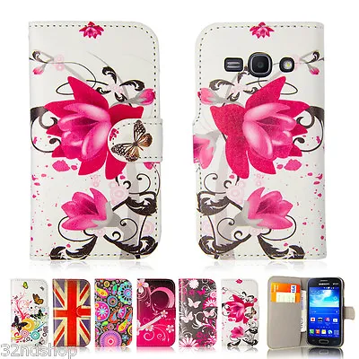 New Wallet PU LEATHER CASE COVER FOR GALAXY ACE 3 S7270 + SCREEN PROTECTOR • £3.99