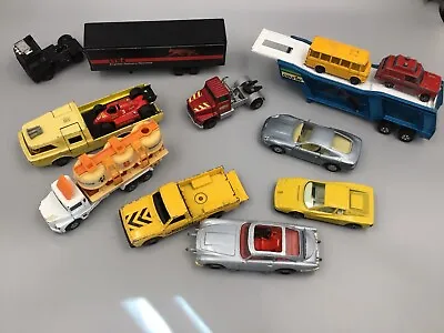 Corgi And Matchbox Bundle-DB5 OO7K10K18K7 F1 RacerLynx ExpressMazda + More • $15.16