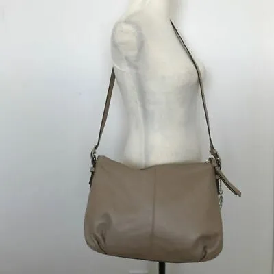 $95 • Buy Coach Clover Duffle Convertible Crossbody Shoulder Bag 13875 Putty HARD TO FIND!