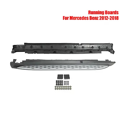 For 2012-2018 Mercedes Benz W166 ML GLE Running Boards Nerf Bars Side Steps PAIR • $159.45