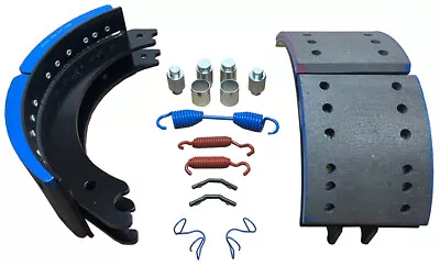 MERITOR BRAND Q Plus Steer Brake Shoe Kit 16.5 X 5 . Part No KSMA2124720QP* • $213.69