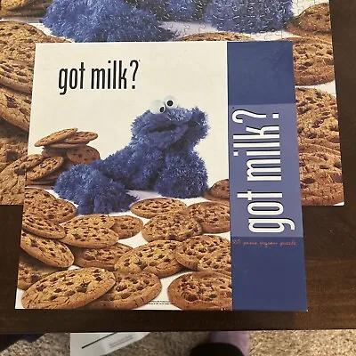 Jim Henson’s Cookie Monster “got Milk?” 550pc Jigsaw Puzzle Ceaco 100% Complete • $34.99