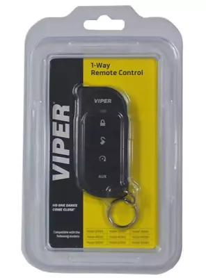 Viper 7656V Remote Control 1-Way Car Alarm 1/2 Mile Transmitter 3606V 4606V 5606 • $49.95