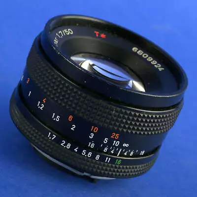 Contax Planar 50mm 1.7 MMJ C/Y Lens • $99.99