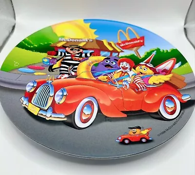 1998 McDonald's Driving/Roadster 9.5  Melamine Plate - Unused Vintage Rare • $15