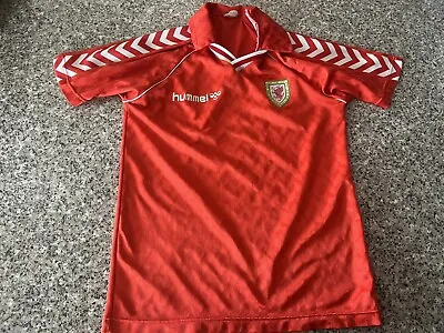 Wales Vintage 1987-90 Rare Hummel Football Shirt • £65