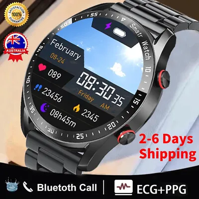 $40.98 • Buy 2023 Smart Watch For Men/Women Waterproof Smartwatch Bluetooth IPhone Samsung;AU