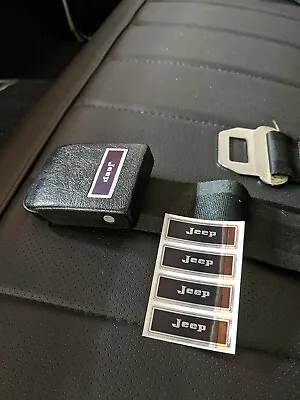 Jeep Kaiser Era '60's To Early '70's  Jeep  Seat-belt Label Wagoneer CJ (3) • $20