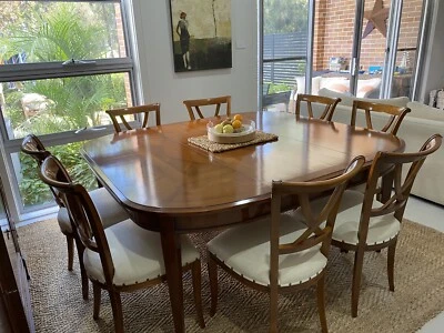 $4250 • Buy Grande Arredo Extendable Table & Chairs (8) Made In Italy