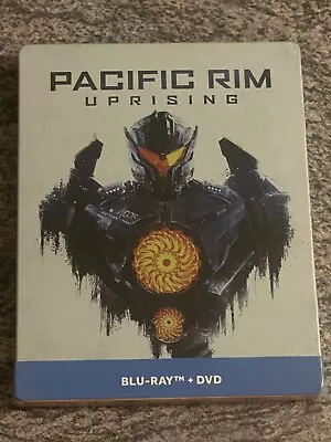 Pacific Rim: Uprising (Blu-ray/DVD Steelbook Spanish Packaging) NEW *READ* • $23.95