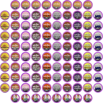 96 Count Variety Pack Flavors Only (12 Flavored Blends) Single Serve K-Cup Pods • $35.99