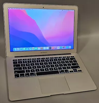 Apple MacBook Air 13  2015 Intel I7-5650U @ 2.2GHz 8GB RAM 256GB SSD Monterey 12 • $101