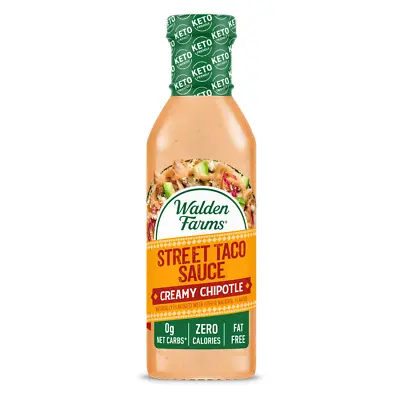 Walden Farms Creamy Chipotle Street Taco Sauce 12 FO (Pack Of 6) • £46.57