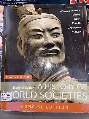 A History Of World Societies Conci... Crowston Clare • $9.99