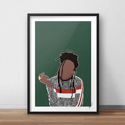 Little Simz INSPIRED WALL ART Print / Poster A4 A3 101 Fm Grey Area Lil • £38.99