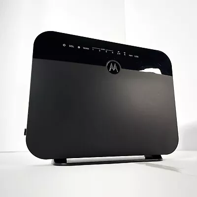 Motorola MD1600 VDSL2/ADSL2+ Modem And AC1600 WiFi Gigabit Router - Black • $45