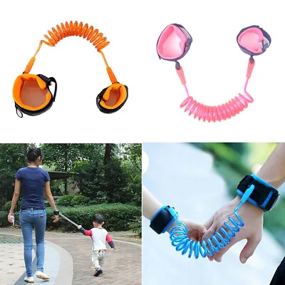 $12.29 • Buy US Anti-Loss Strap Wrist Link Hand Harness Leash Band Safety Toddlers Child Kid