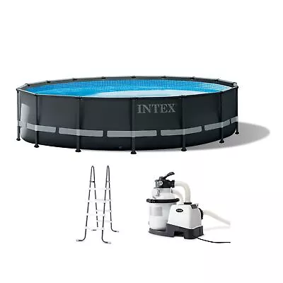 $838.99 • Buy Intex Ultra XTR 16ft X 48in Outdoor Frame Above Ground Swimming Pool Set W/ Pump