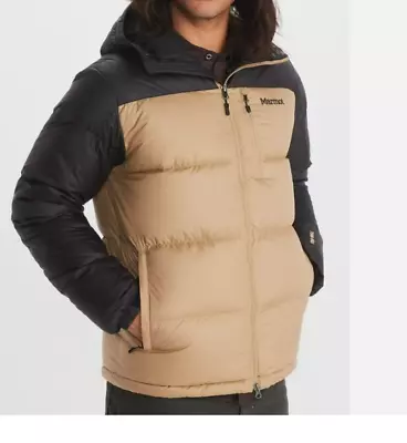 Marmot Guides Mens Down Hoody Jacket Size S Shetland Black New • $189