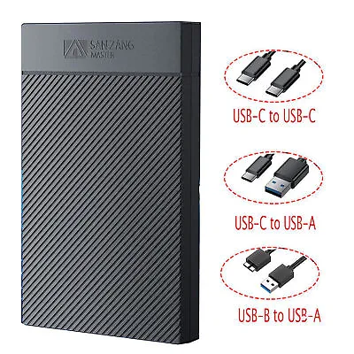 2.5  Inch SATA USB 3.0 Hard Drive Enclosure HDD SSD External Laptop Case Black • $9.99