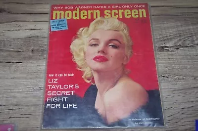 Modern Screen Dell Magazine - Marilyn Monroe  June 1955!  • $65.99