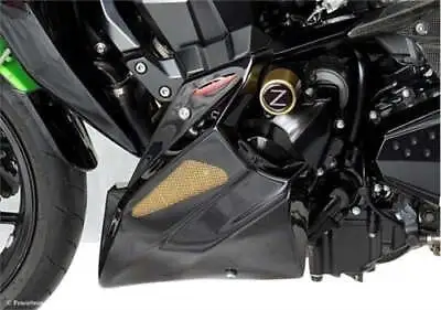 Kawasaki Z750S 2011-2012 Belly Pan Gloss Black With Silver Mesh By Powerbronze • $188.25