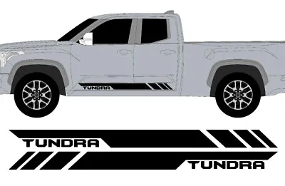 Truck Side Decals Fits 2013-2022 Toyota Tundra Side Doors Vinyl Graphics • $29