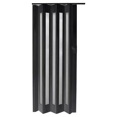 £59.95 • Buy Internal Wood Effect Folding Door PVC Sliding Living Room Divider Doors 87x203cm