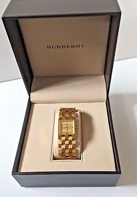 2011 BURBERRY Gold Stainless Steel Women’s Watch BU4736 • $180