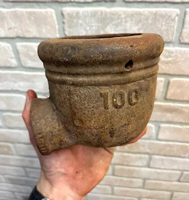 Antique Cast Iron Water Well Pump Diverter Cup Farm Tool #100 • $34.99