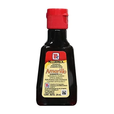 McCormick Amarillo (Yellow) Food Coloring - 1 Ounce Each (29ml) - New • $4.89