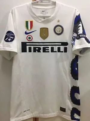 £28.79 • Buy 2010/11 Inter Milan Retro Away Shirt MILITO #22 SNEIJDER #10 (With 5 Patches)