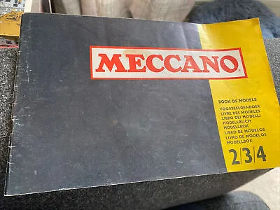 £5.50 • Buy 1973 MECCANO  Book Of Models 2/3/4  Good Used Condition