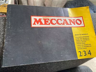 1973 MECCANO  Book Of Models 2/3/4  Good Used Condition • £5.50