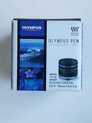 Olympus M.Zuiko 9-18mm F/4-5.6 Lens With Lens Hood MFT Fit- Very Good Condition • £279