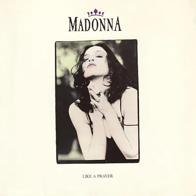 Madonna Like A Prayer UK 1989 Single Vinyl Record Sire Vintage W7539 7  45 RPM • $12.33