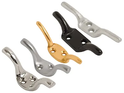 Cleat Hook For Roman Corded Blinds Cleat Hooks Figure Of 8 Hooks Cord Hooks • £4.19