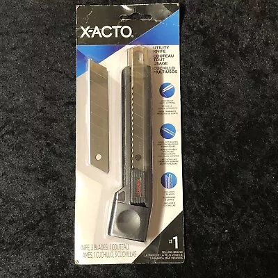 X-ACTO Utility Knife With 3 Blades For Heavy Duty Cutting • $13.95