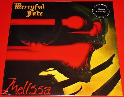 Mercyful Fate: Melissa LP Black Vinyl Record + MP3 2020 Reissue Metal Blade NEW • $33.95