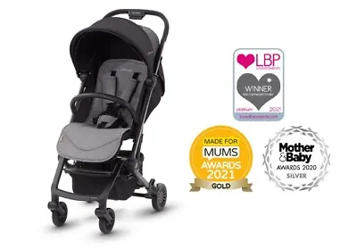 Micralite Profold SilverCross Pushchair Lightweight Stroller In Carbon Brand New • £139.99