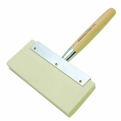 Marshalltown Felt Brush With Two 4  X 9  X 1/2  Pads & Wooden Handle - MFB865 • £43.64