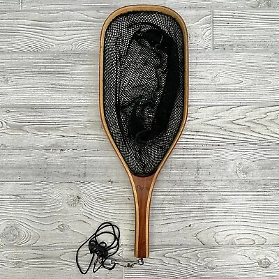 Vintage Orvis Trout Fly Fishing Wood Handle 23 Inch Landing Net /cb • $70
