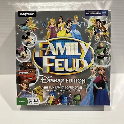 Family Feud Disney Edition - The Fun Family Board Game | Complete + VGC • $23.95