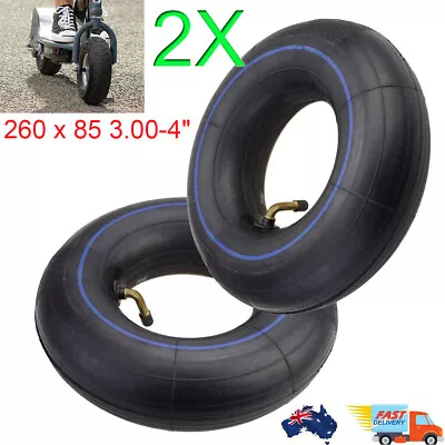 2X Inner Tube 3.00- 4'' NHS Bent Valve For Lawn Mower Tractor Golf Cart ATV Tire • $19.29