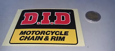 D.I.D MOTORCYCLE CHAIN&RIM Sticker/Sticker/Sticker • $1.60