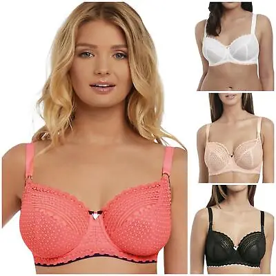 Freya Daisy Lace Balcony Bra 5132 Underwired GG+ Cup Lingerie Full Figure Bras • £18