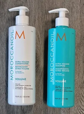 Moroccan Oil EXTRA VOLUME Shampoo & Conditioner 500ml Moroccanoil Duo  • $72.94