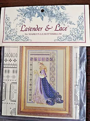 Lavender & Lace Celtic Spring Cross Stitch Chart • £18