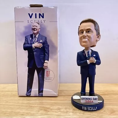 VIN SCULLY Los Angeles Dodgers  Retirement  Official Bobblehead (SGA 9/20/2016) • $69.99
