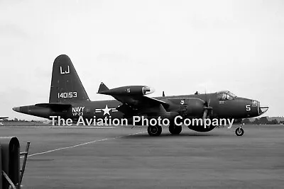 US Navy VP-23 Lockheed P2V-7 Neptune 140153 At Blackbushe (1957) Photograph • $1.48